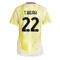 Juventus Timothy Weah #22 Auswärtstrikot Frauen 2024-25 Kurzarm